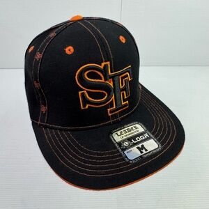 Vintage San Francisco 49ers Baseball Fitted Cap Hat Size M Black 
Pre- owned